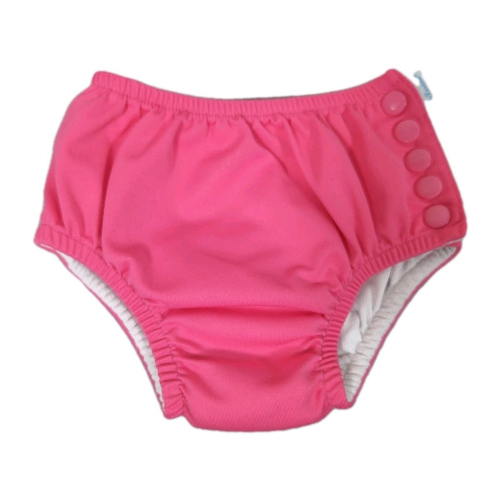 i play. Baby Pull-up Reusable Absorbent Swim Diaper Size 24M Pink